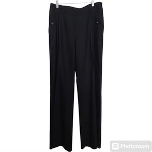 Burberry Wool Classic Wide Leg Pants